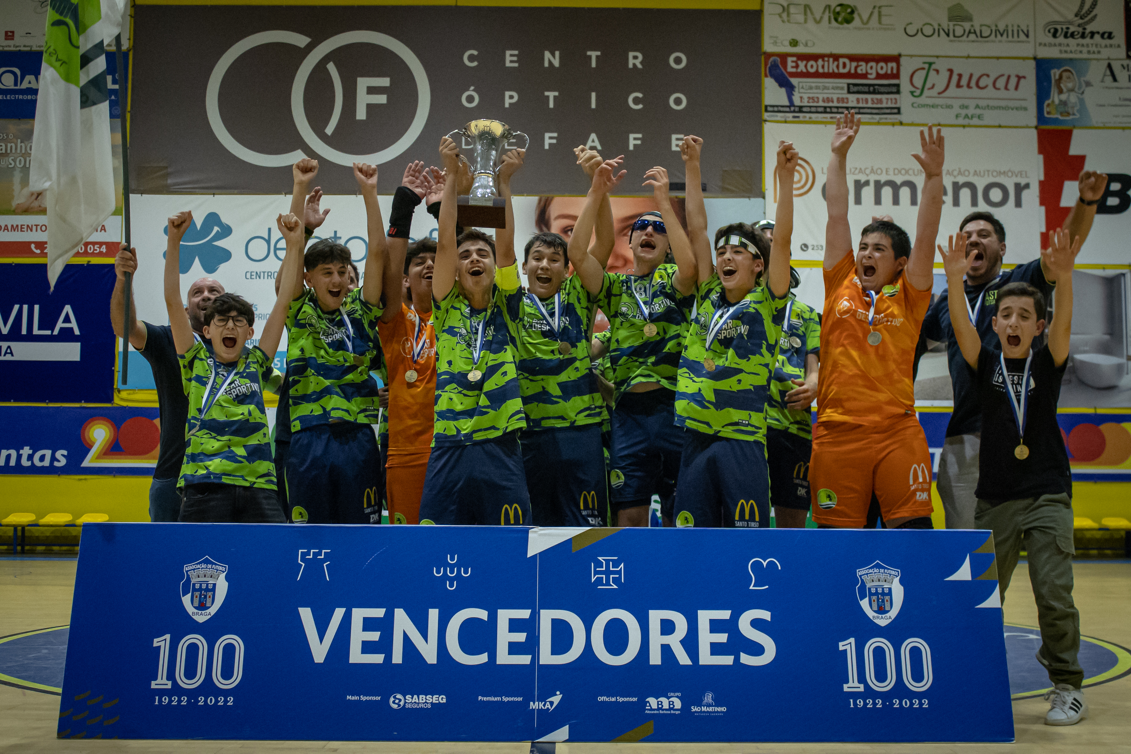 AST vence Taça AFBRAGA de Futsal de Iniciados